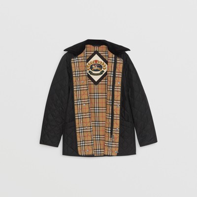 burberry quilted jacket mens