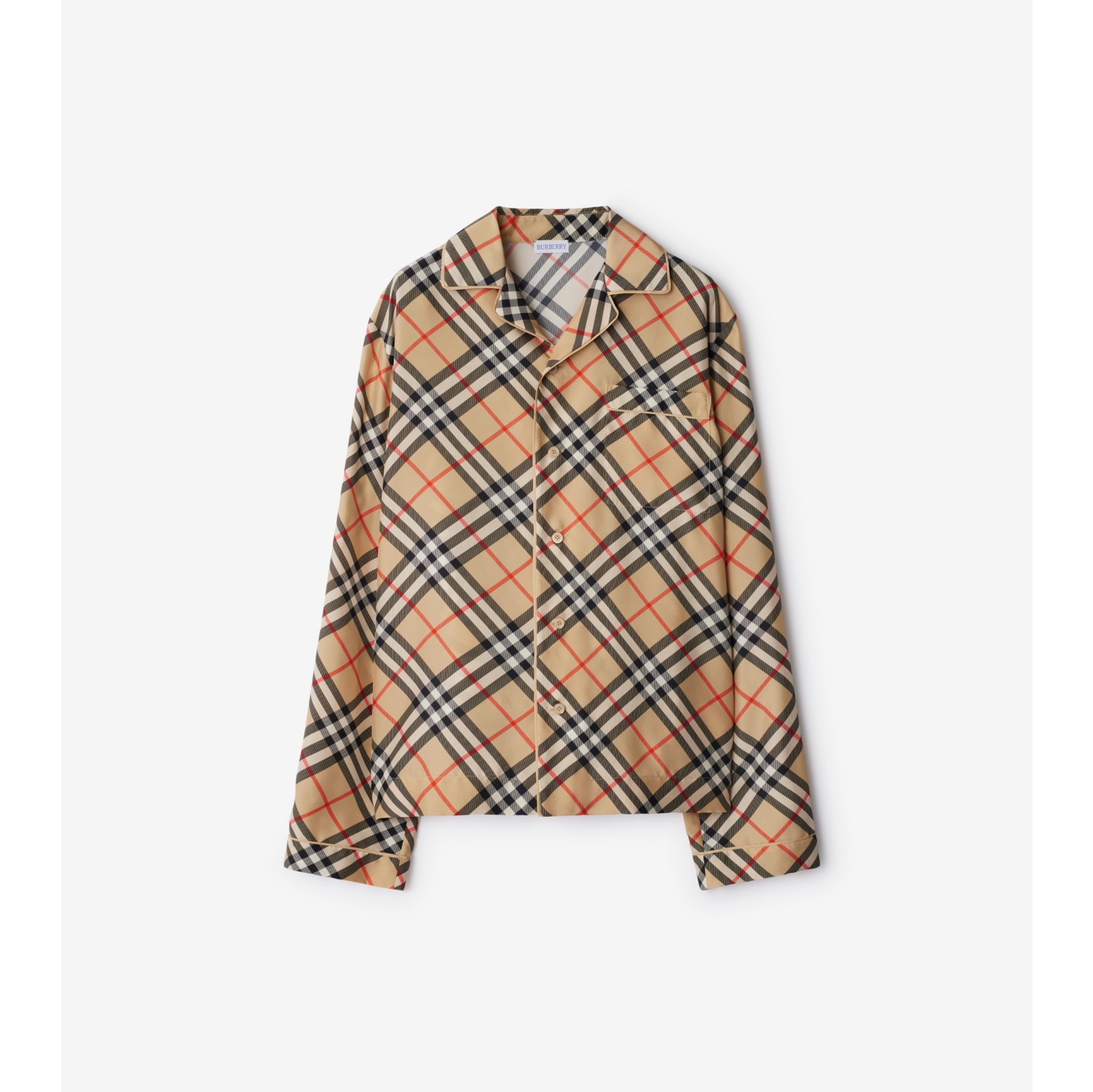 Burberry silk pajamas sale