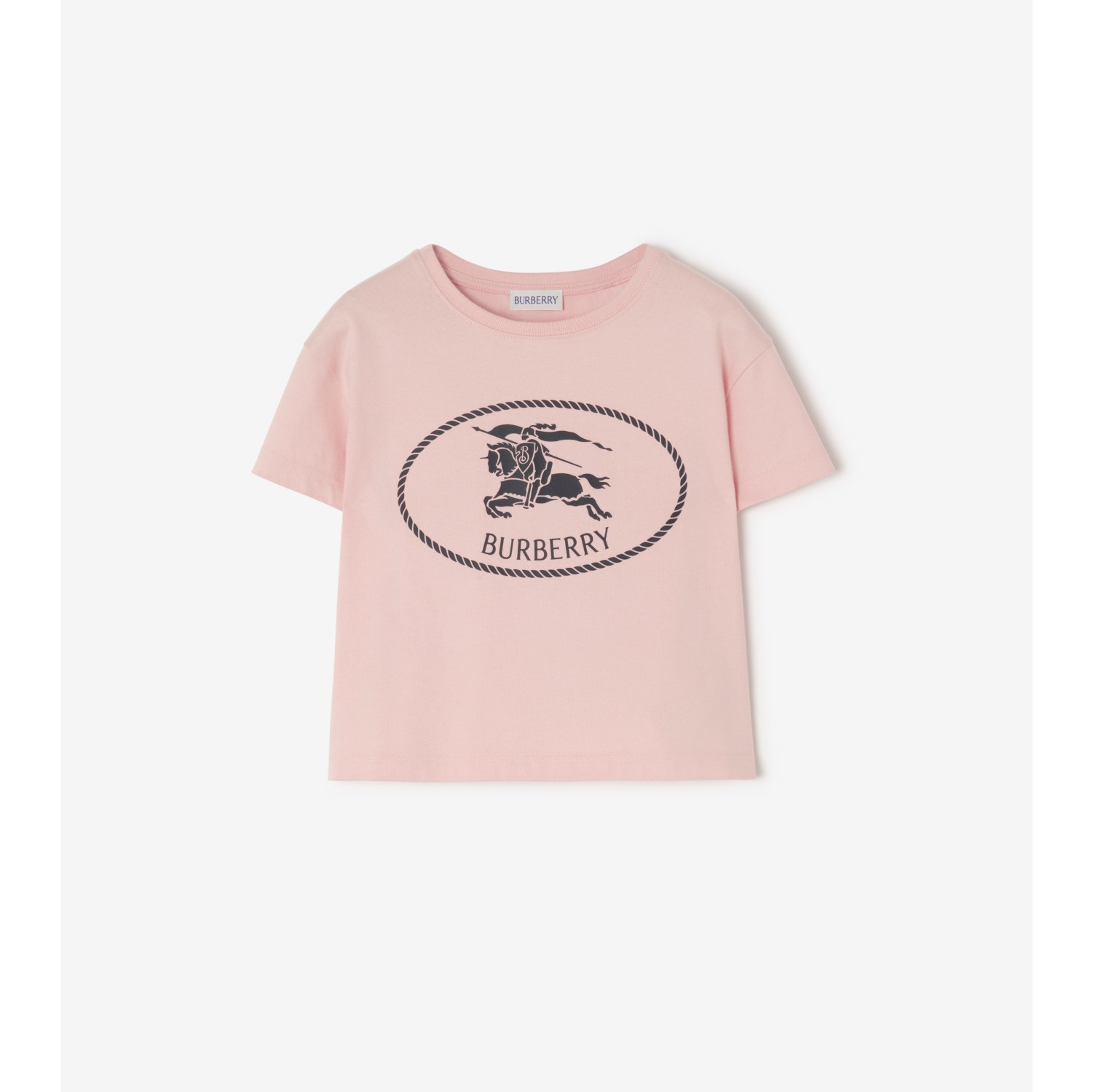 Knight Stamp Cotton T-shirt