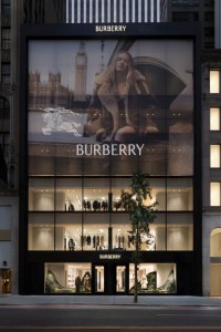 Boutique Burberry sur 57th Street.