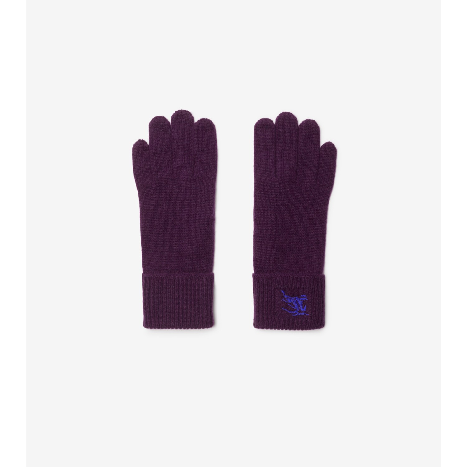 Burberry gloves womens purple on sale