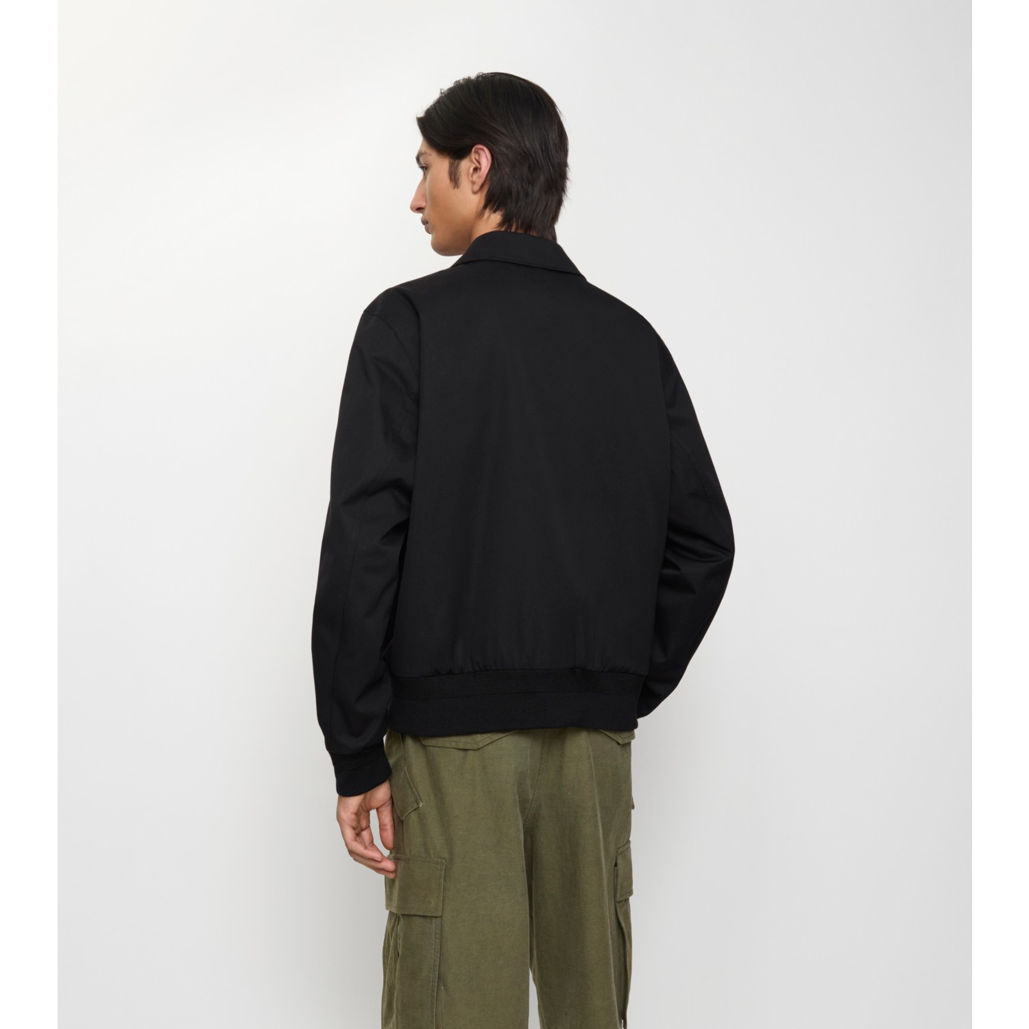 Gabardine Harrington Jacket