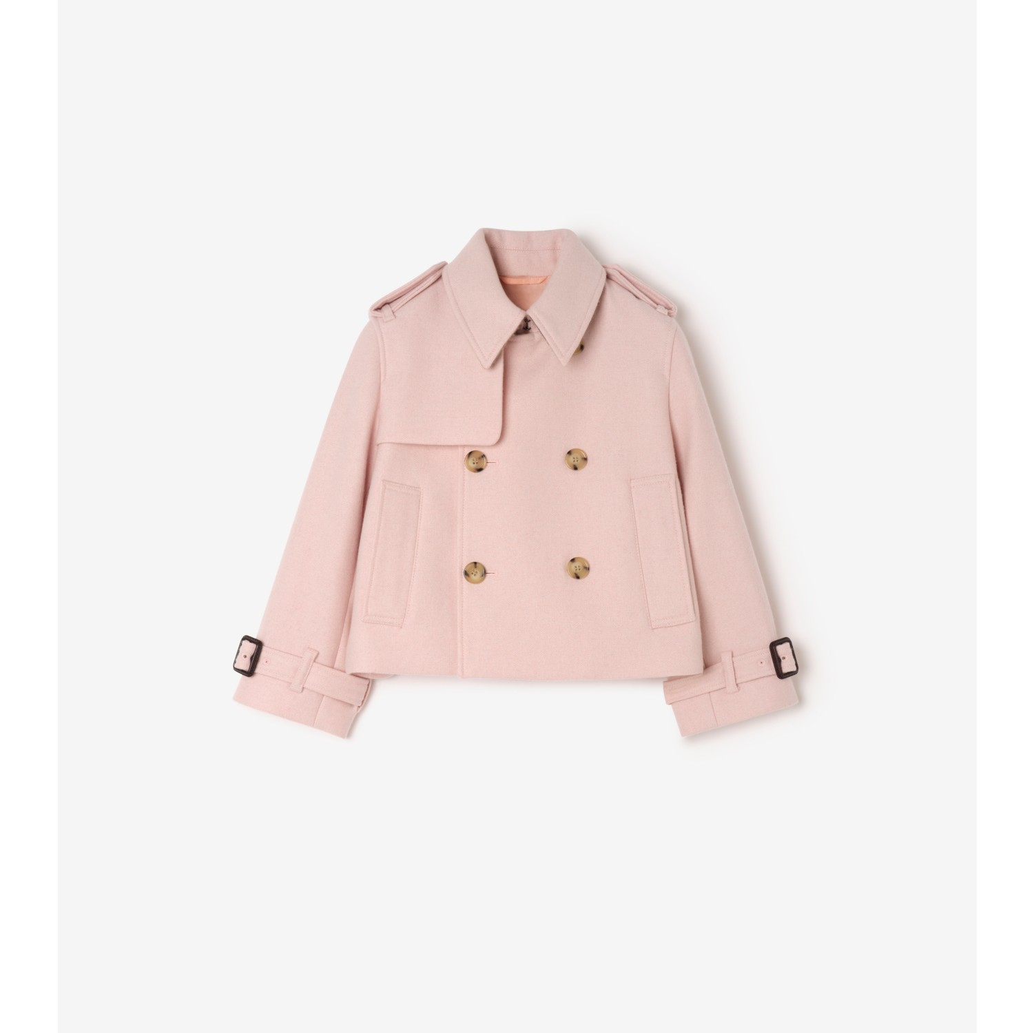 Wool Cashmere Trench Jacket