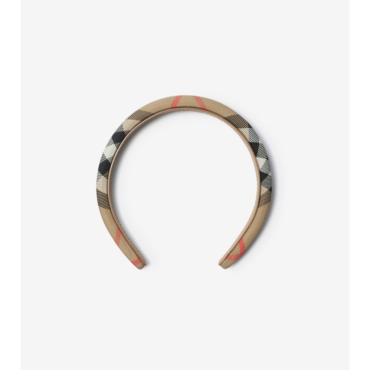  Check Nylon Headband