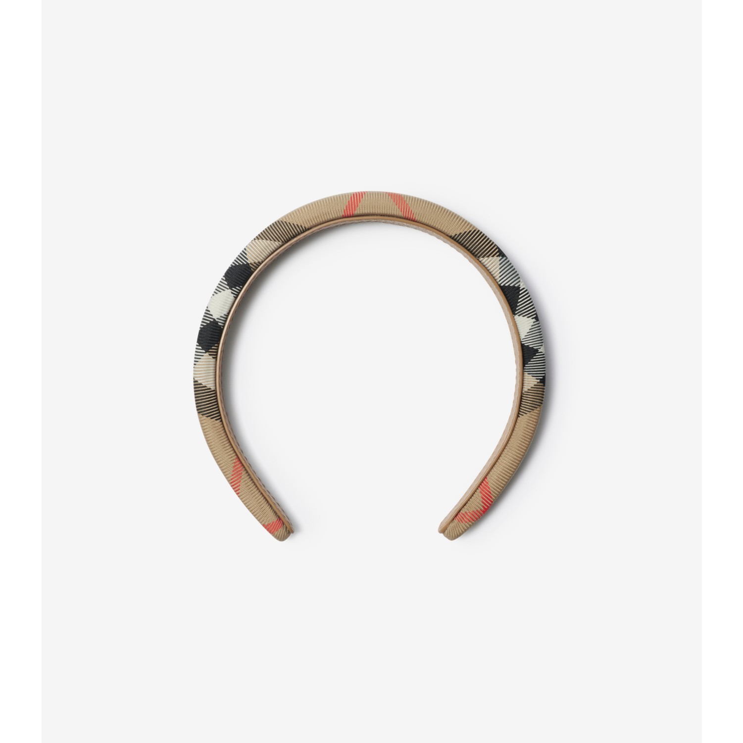Serre-tête en nylon Check