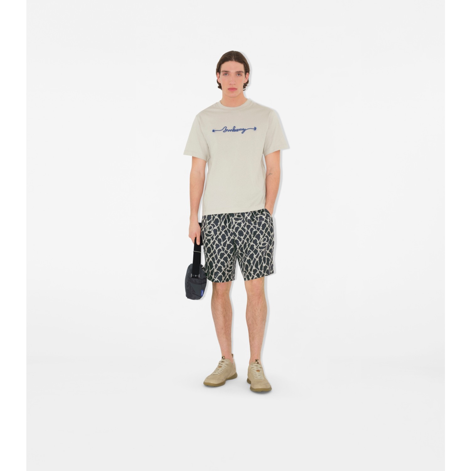Knot Logo Cotton T-shirt