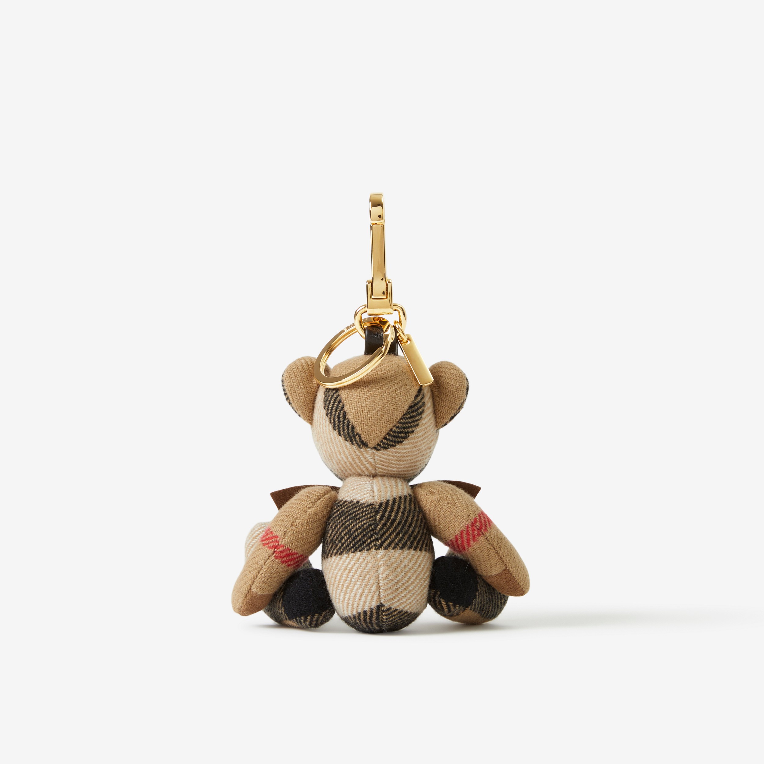 Thomas Bear Charm with Bow Tie in Archive Beige - Women | Burberry® Official - 3