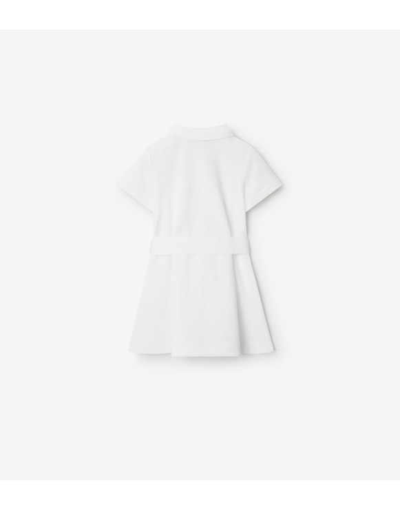 Cotton Polo Shirt Dress