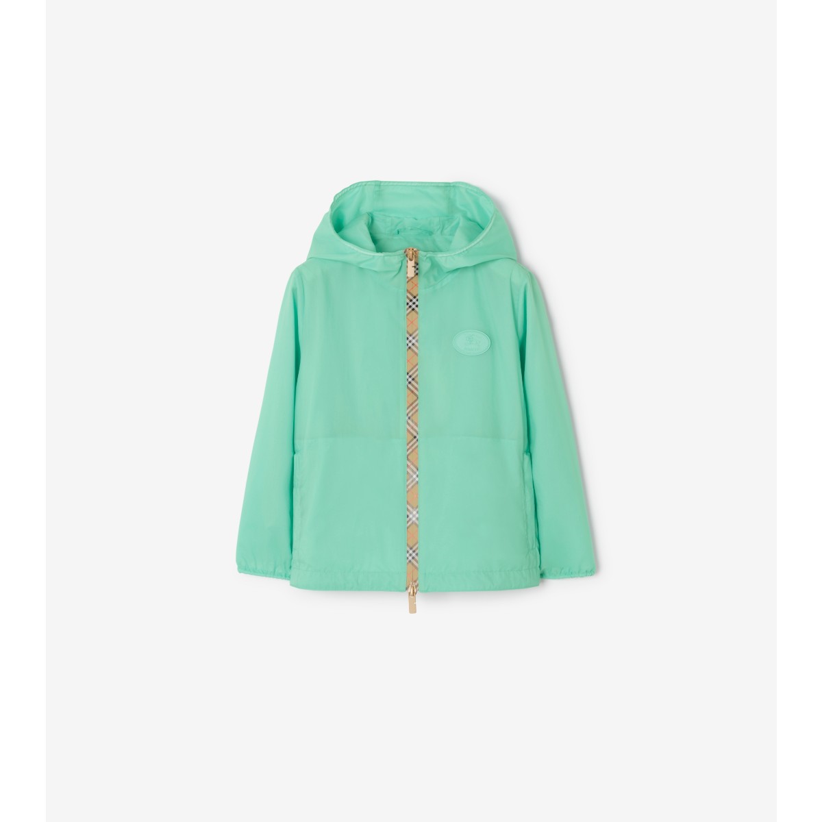  Check er-tape Nylon Hooded Jacket