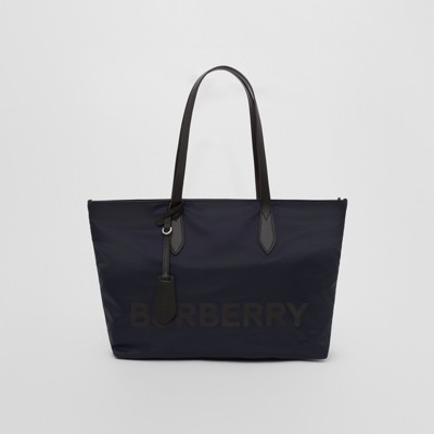 burberry navy handbag