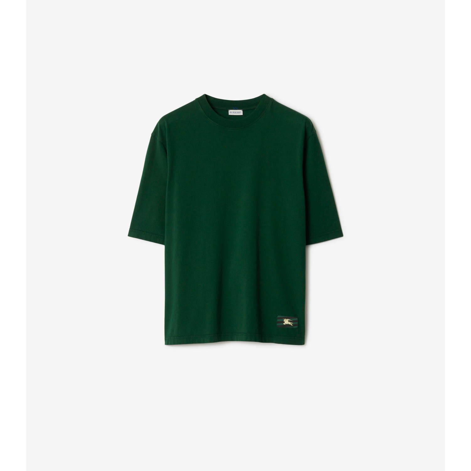 Green burberry hot sale t shirt