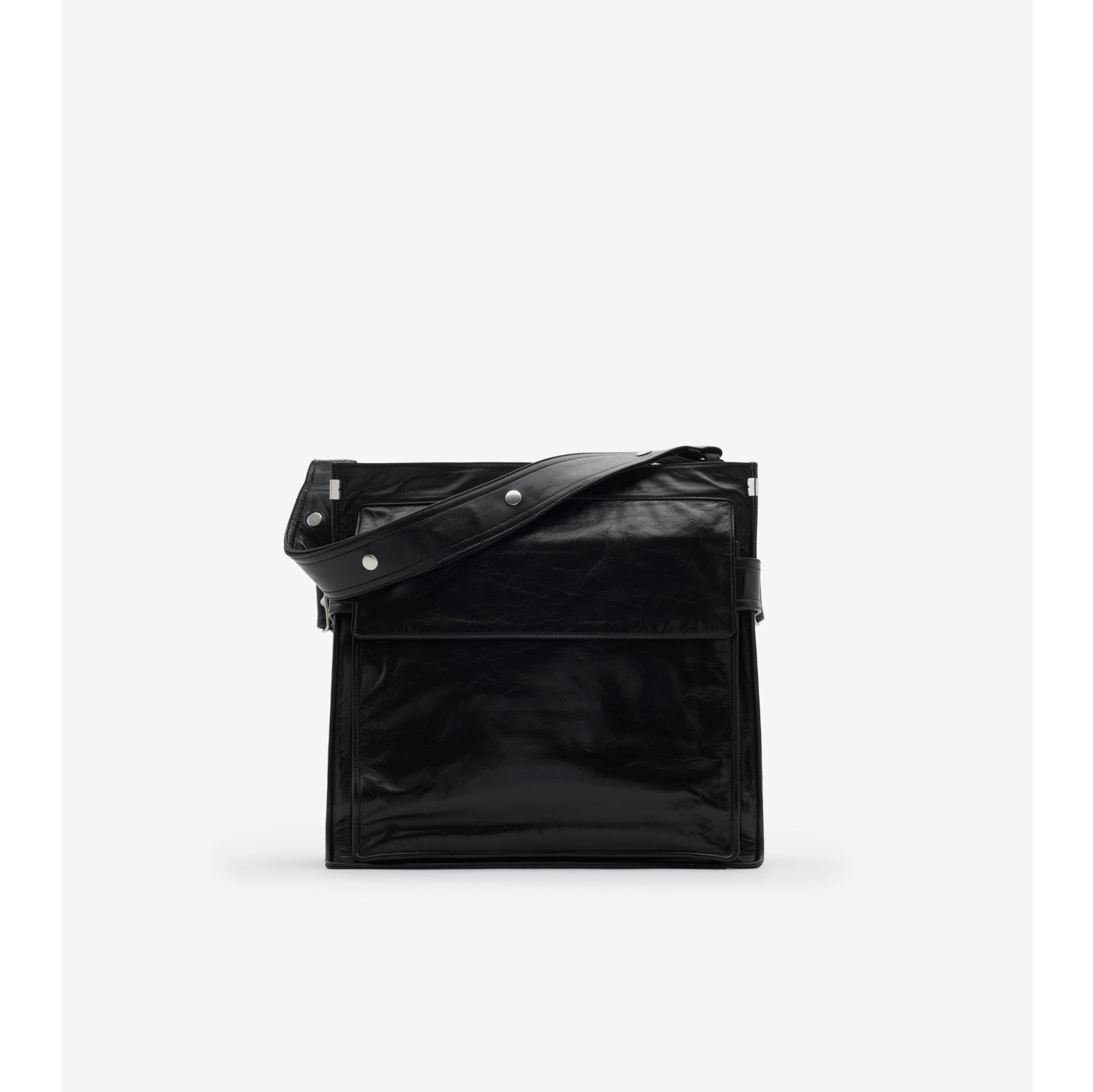 Medium Trench Tote in Black - Women | Burberry® Official