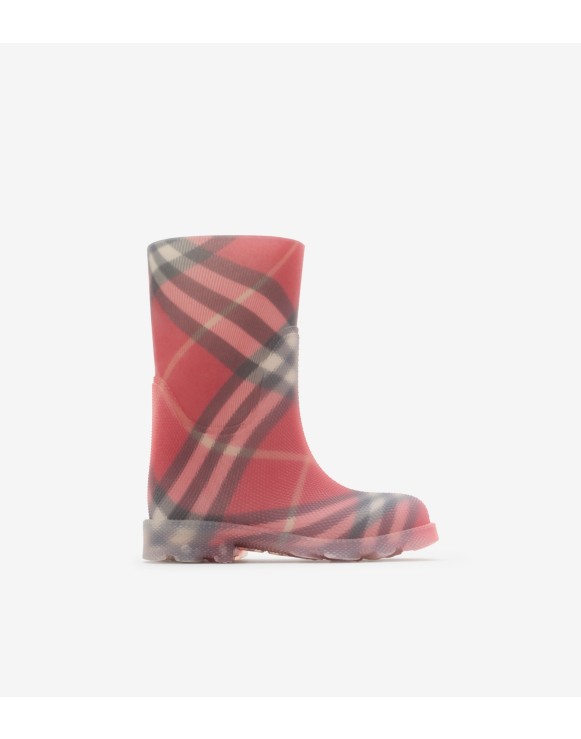 Check Rubber Marsh High Boots