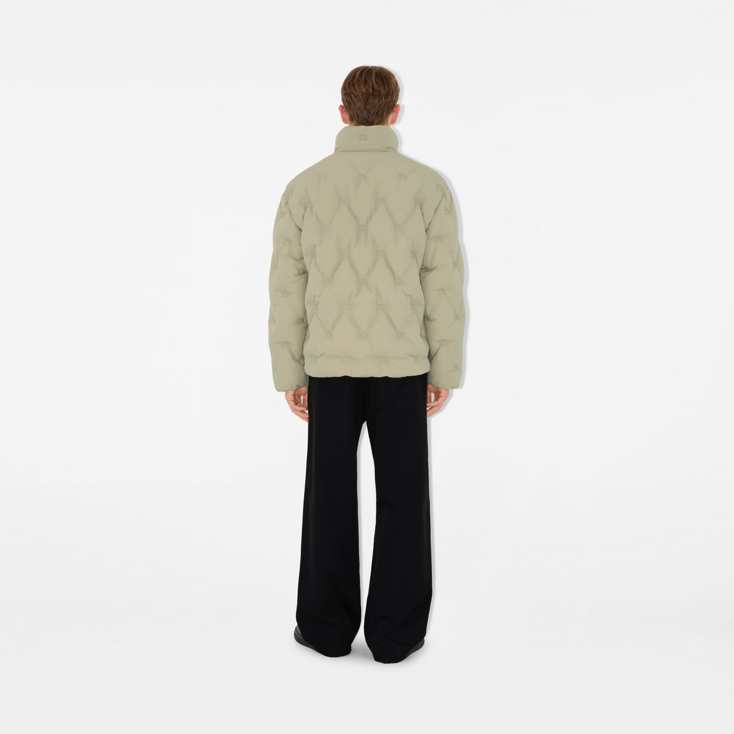 EKD Nylon Padded Jacket in Lichen - Men | Burberry® Official EKD Nylon Padded Jacket in Lichen - Men | Burberry® Official