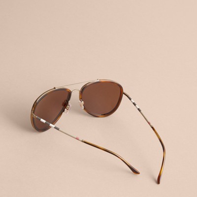 burberry pilot sunglasses