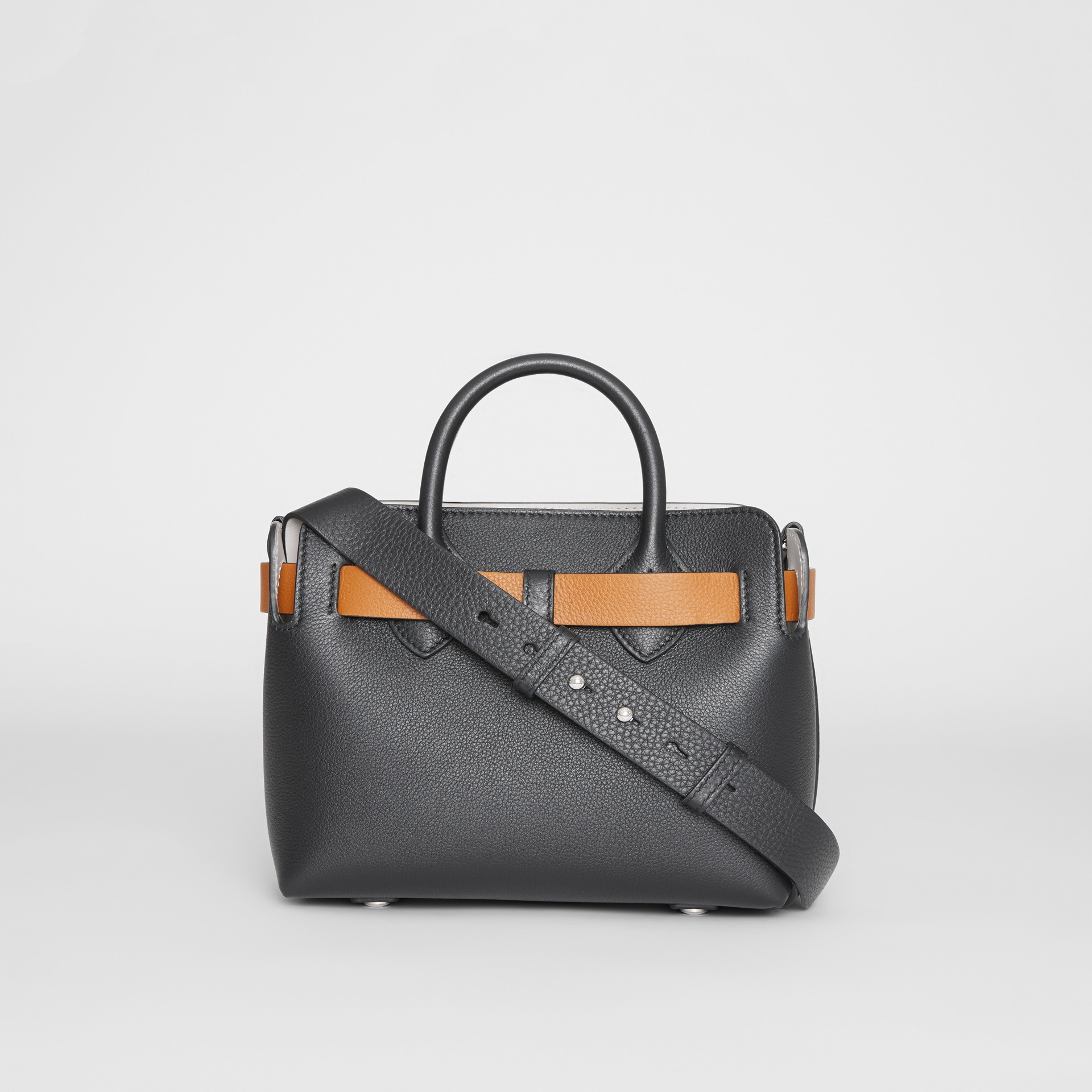 The Mini Leather Triple Stud Belt Bag in Black - Women | Burberry Hong ...