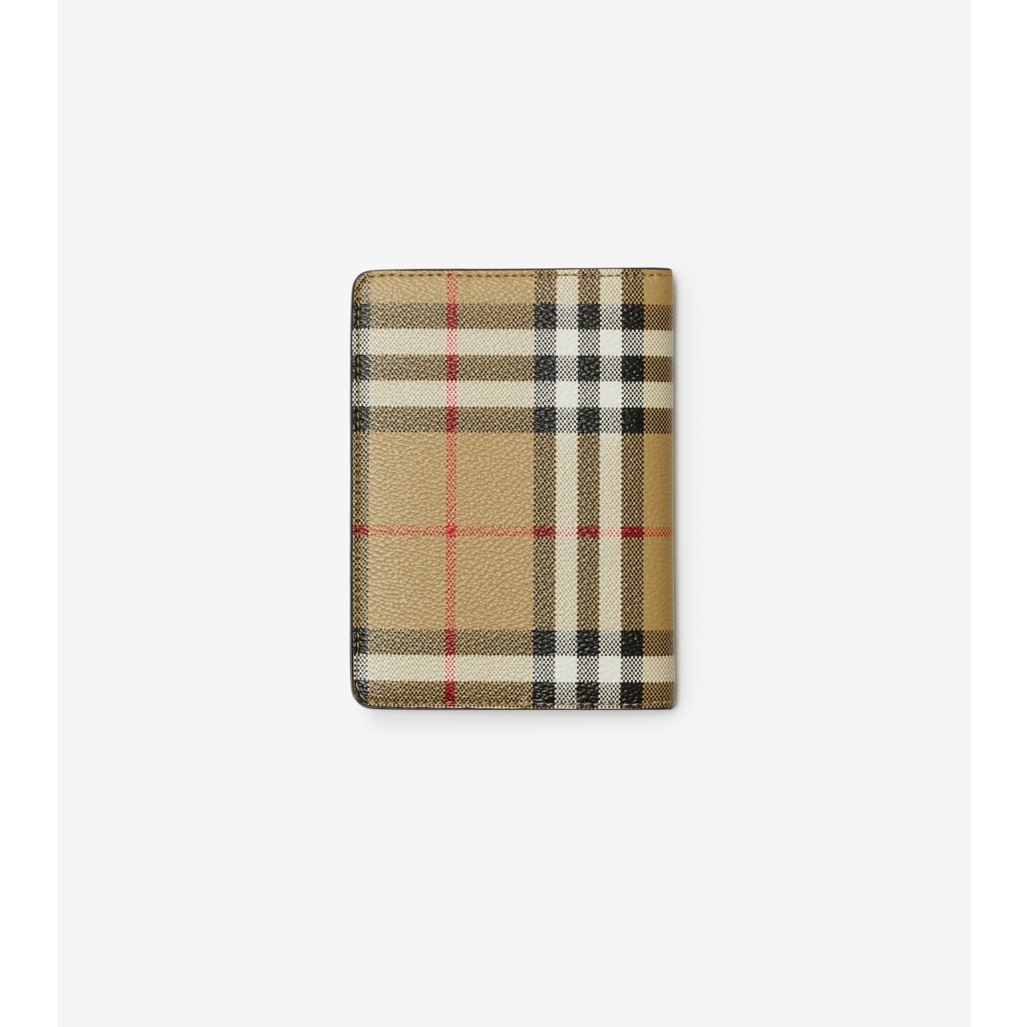 Check Passport Holder in Archive beige - Women | Burberry® Official