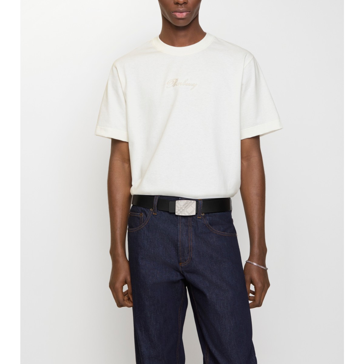  Check Reversible Engraved Belt