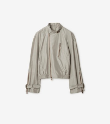 ジャケット Burberry FW25 Beige nylon jacket (8107464 C1544) Burberry Beige Nylon Padded Jacket | italist