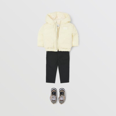 cream burberry jacket