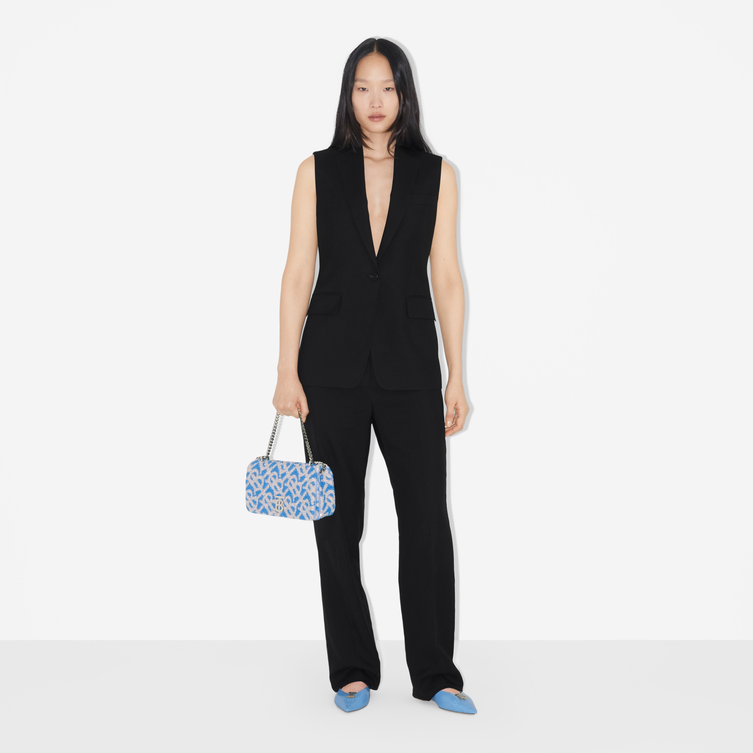 小号 Lola 萝纳包 (冷矢车菊蓝) - 女士 | Burberry® 博柏利官网 - 4
