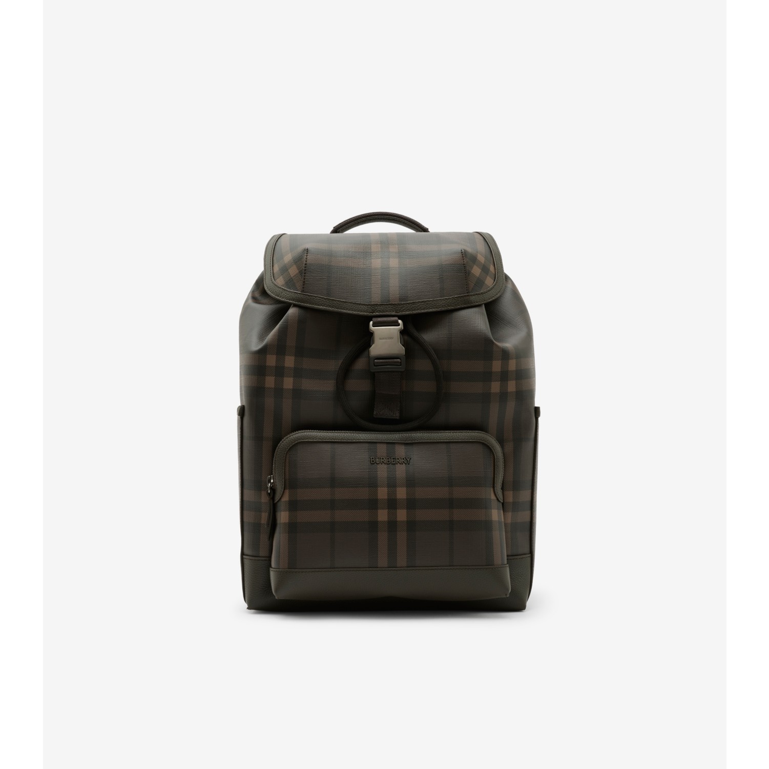 City Check Clip Backpack