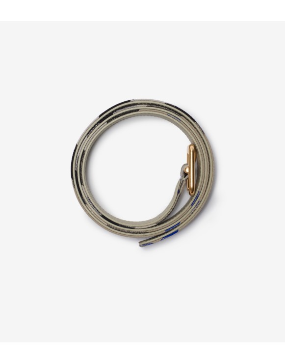 Check B Buckle Belt