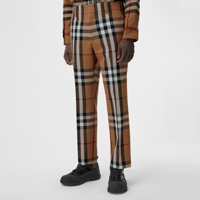 burberry checkered pants