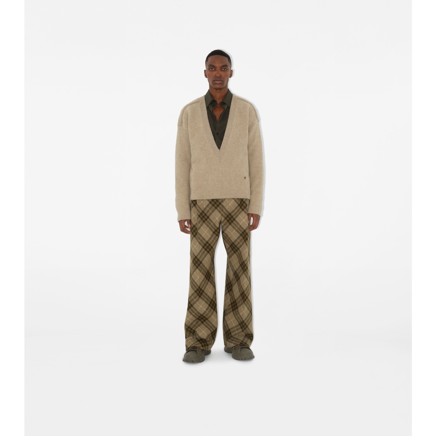 Wool Cashmere Blend Sweater