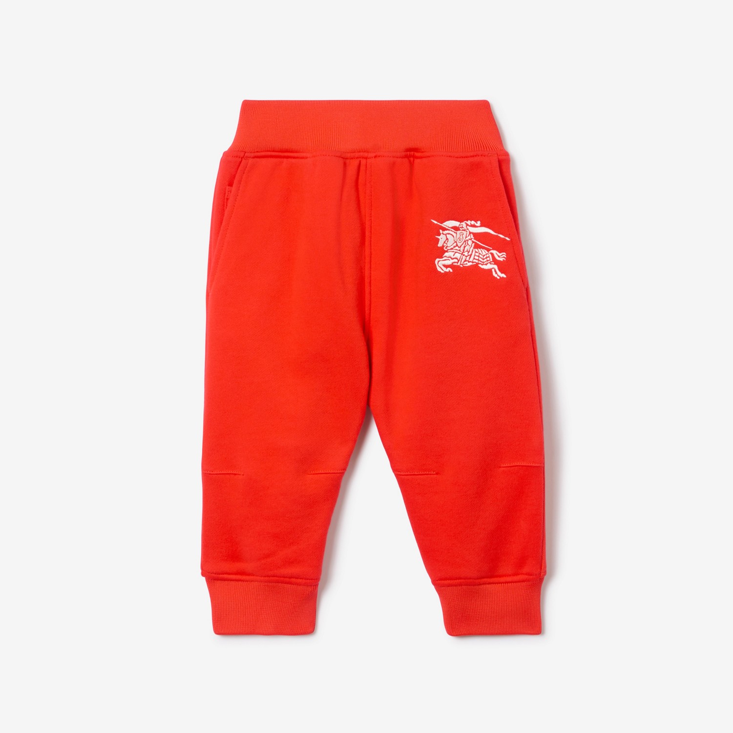 Pantalones de jogging en algodón con EKD (Naranja Escarlata) - Niños | Burberry® oficial