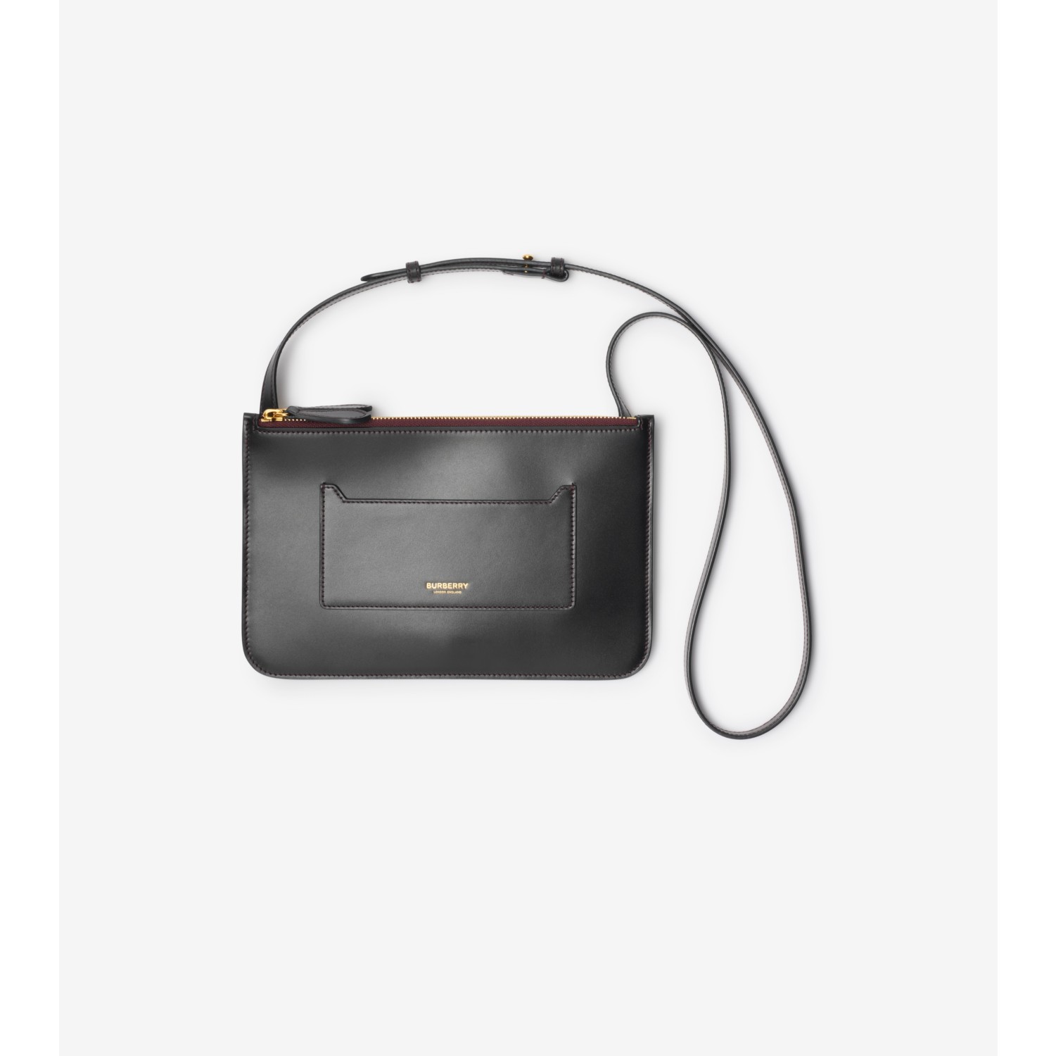 Small Leather Crossbody Bag in Black Women Burberry Official