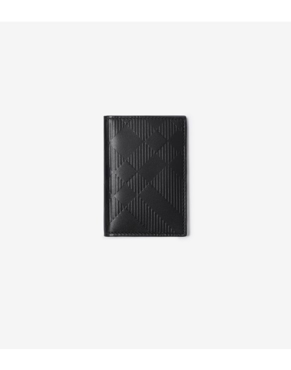 Burberry men's wallet with id window on sale