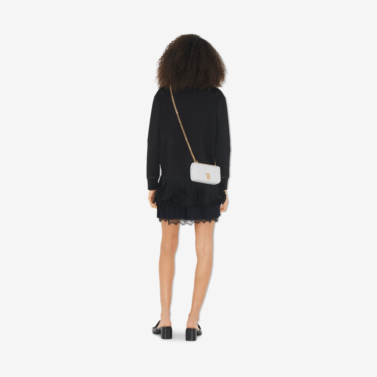 Mini sac Lola (Blanc) - Femme | Site officiel Burberry®
