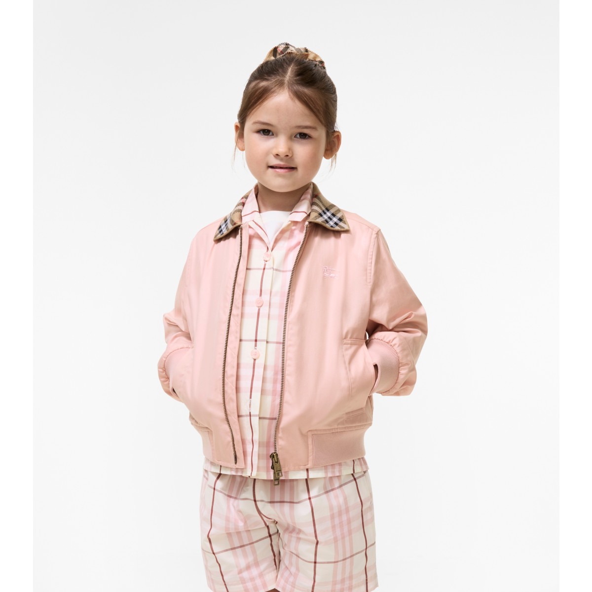  Check Cotton Hayfield Harrington Jacket
