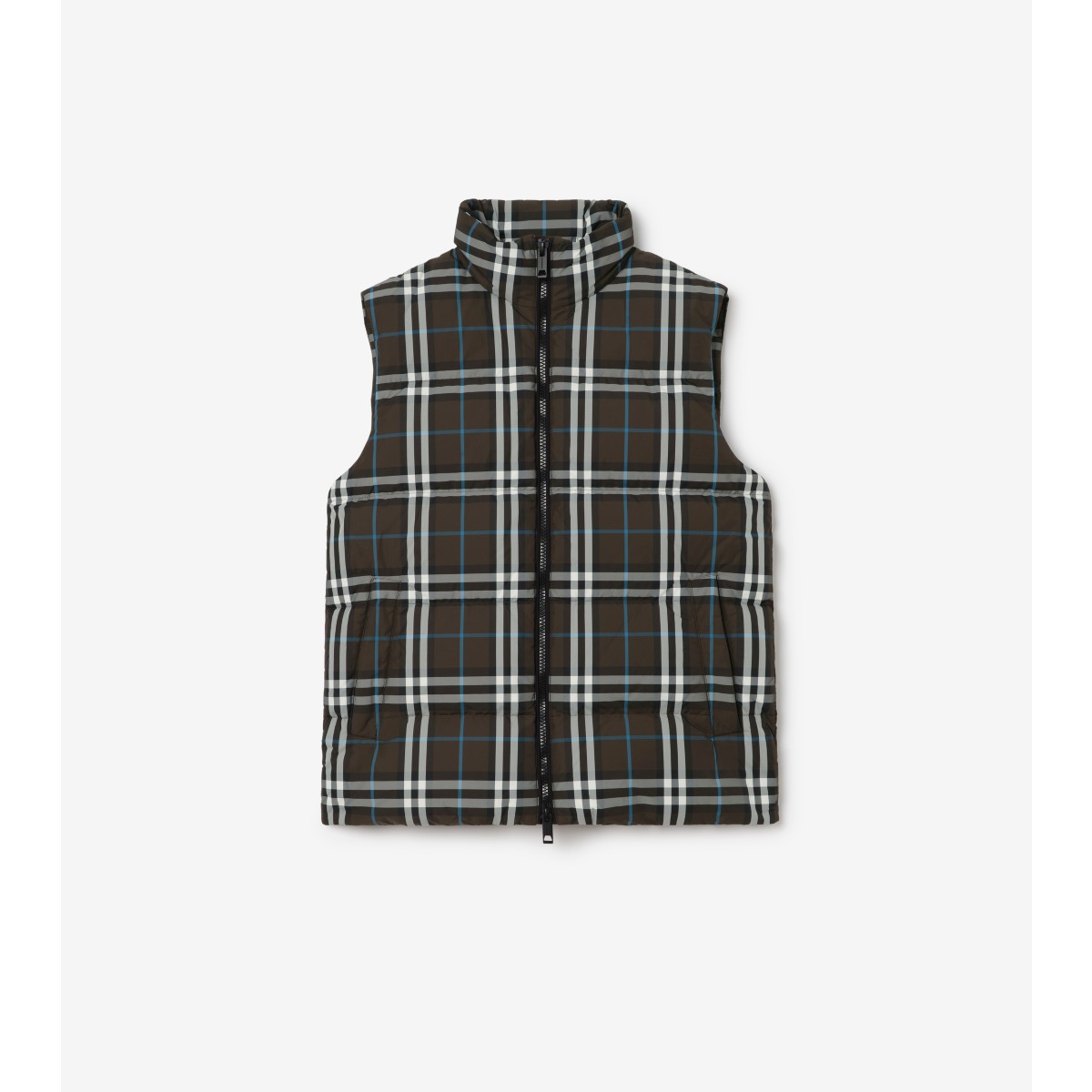 Check Puffer Gilet