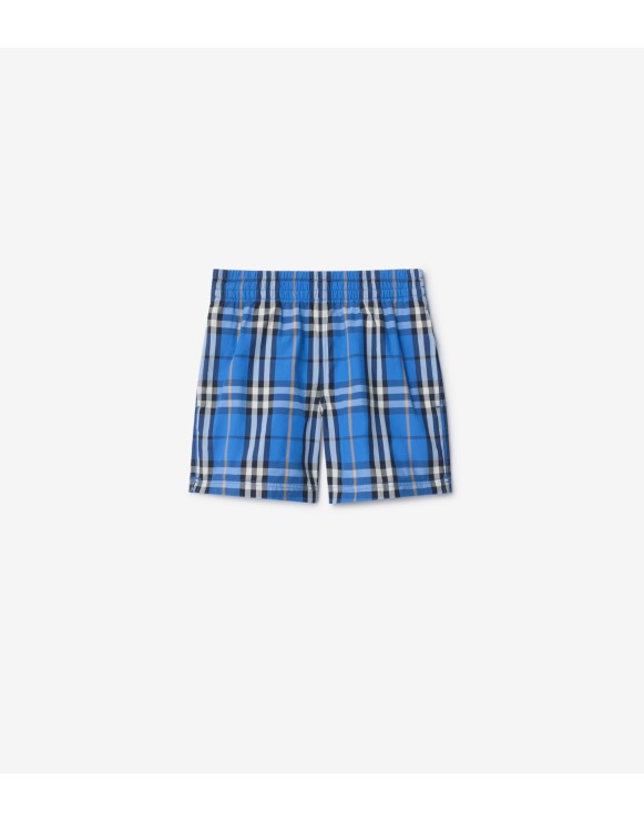 Check Swim Shorts