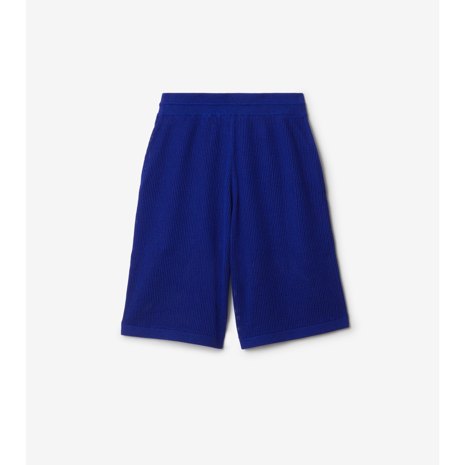 Silk Cotton Mesh Shorts in Knight - Men