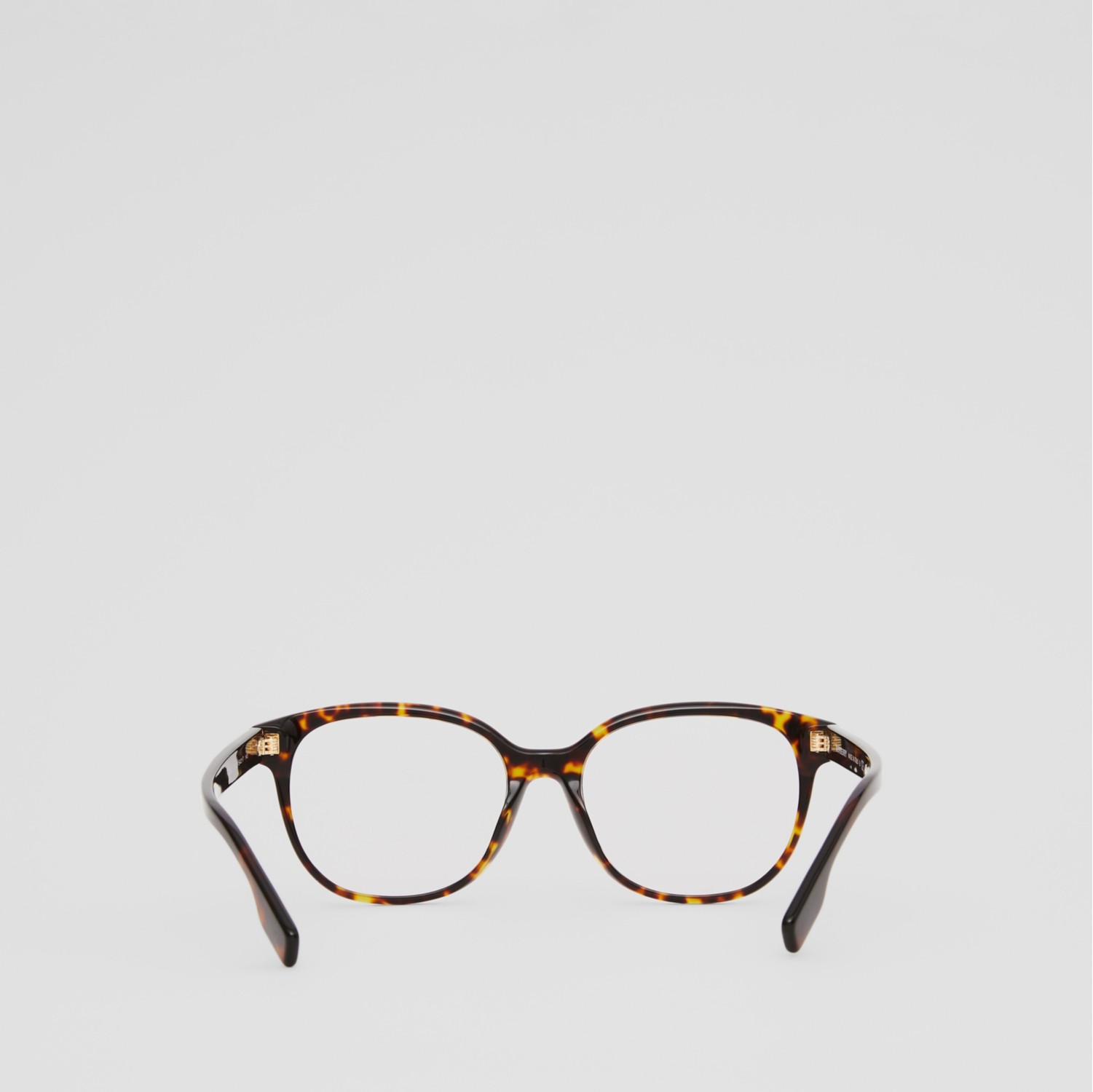 Monogram Motif Round Optical Frames in Tortoiseshell Women