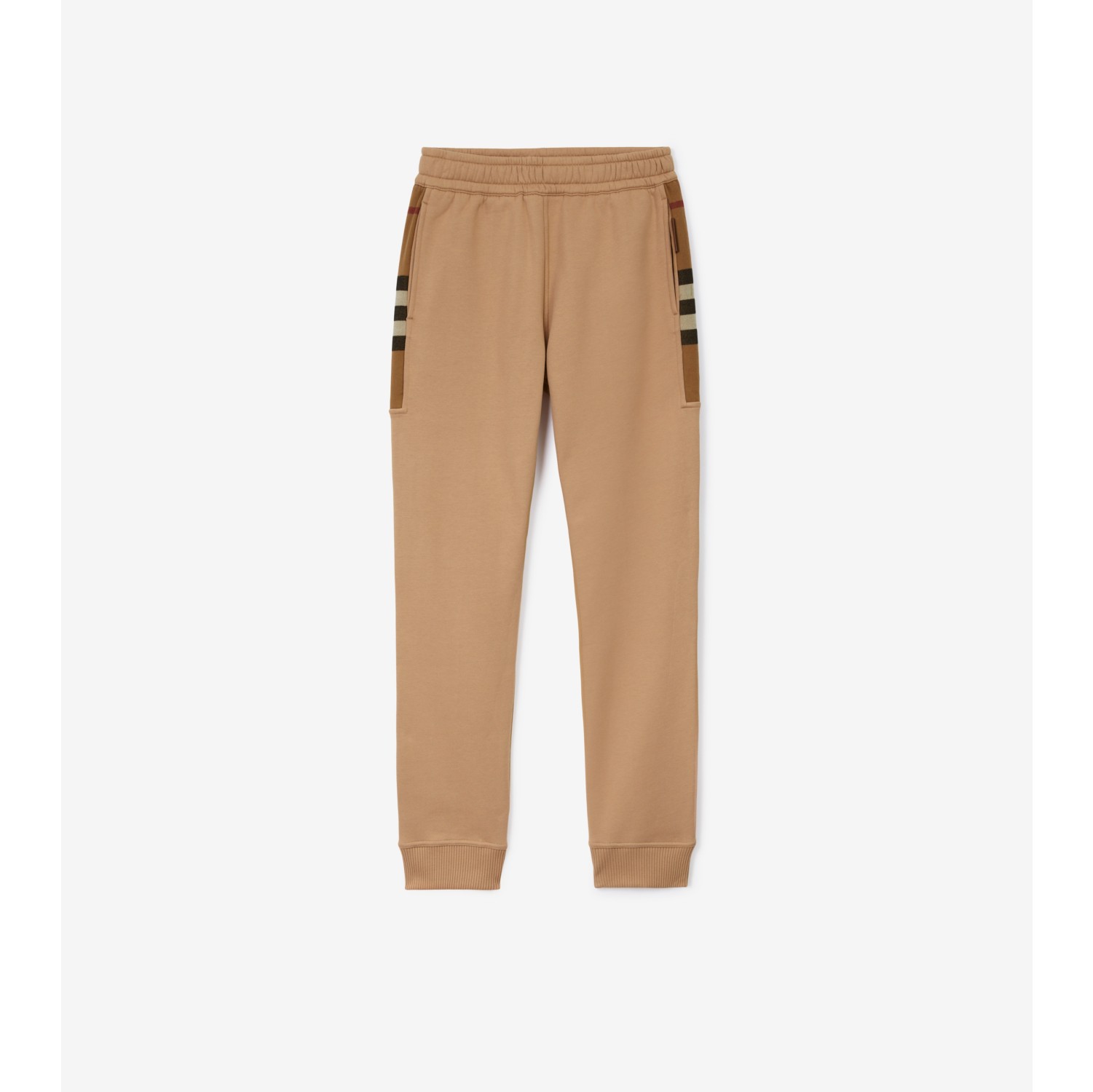 BURBERRY 7/8 pants in jogger style in camel