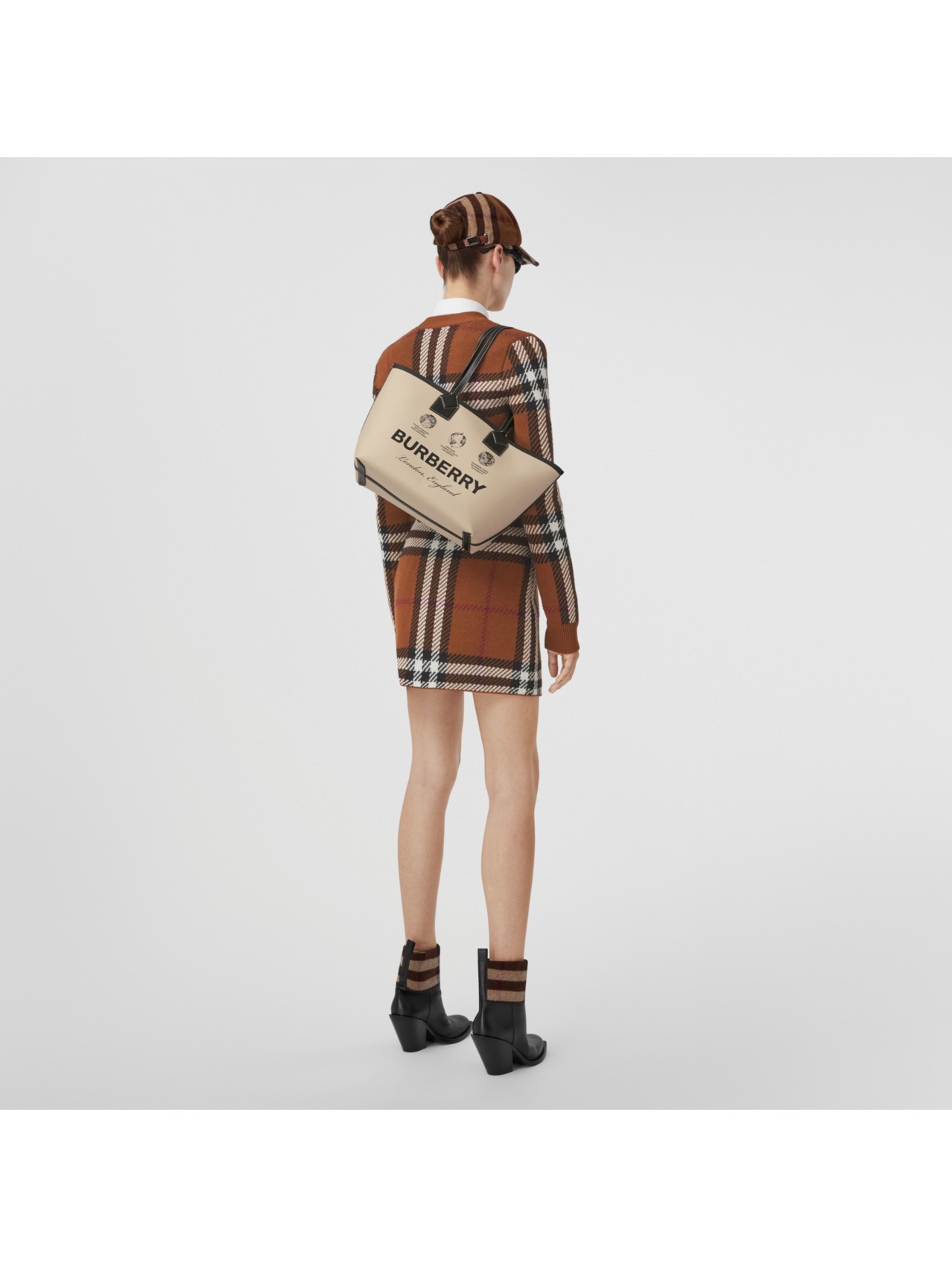 Women S Bags Check Leather Bags For Women Burberry Official