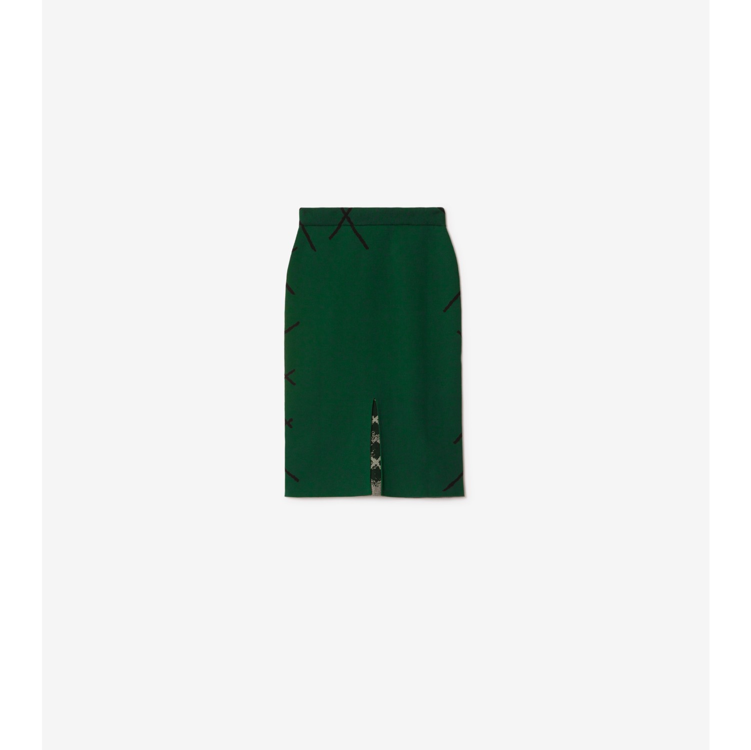 Argyle Cotton Skirt