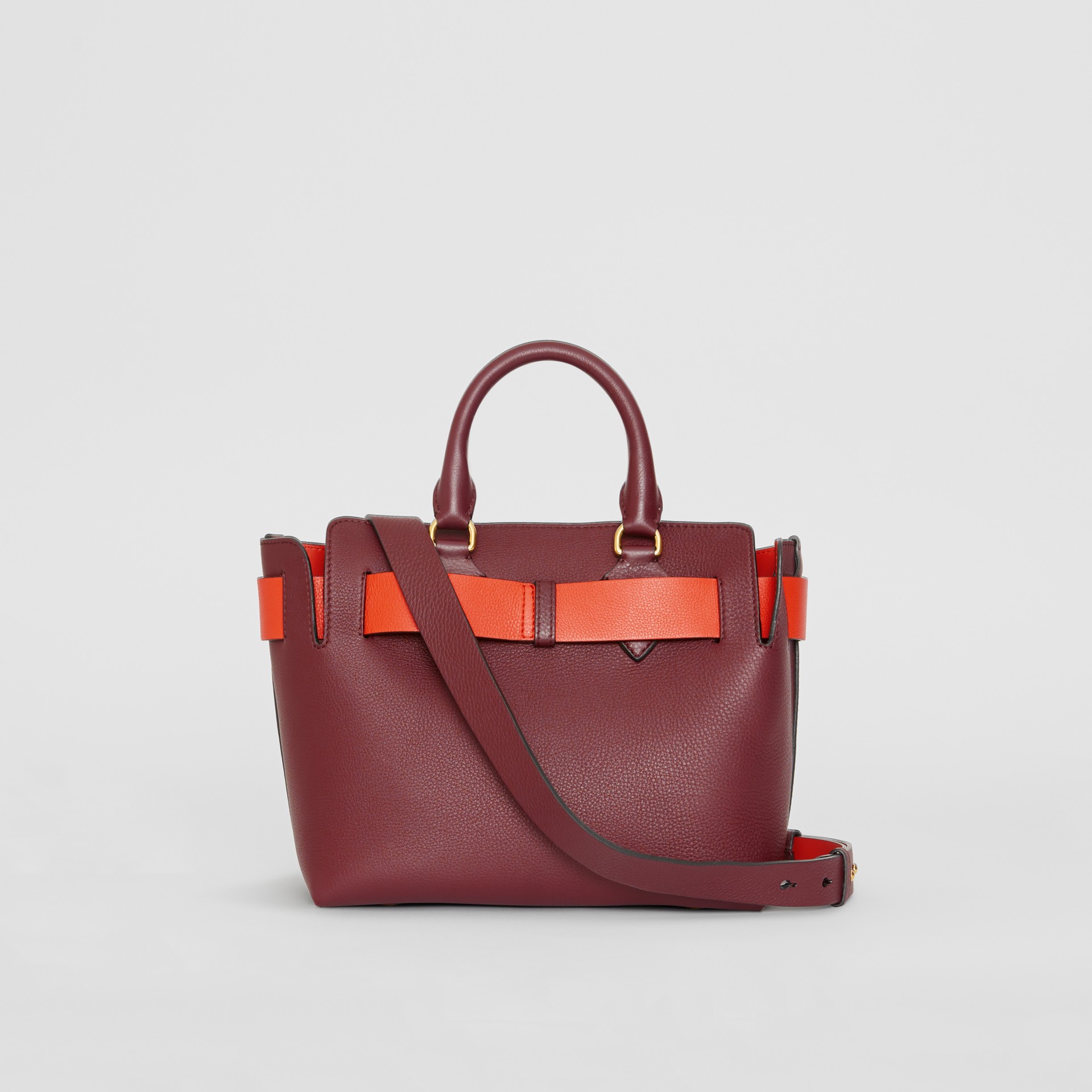 The Small Leather Belt Bag in Deep Claret - Women | Burberry United States