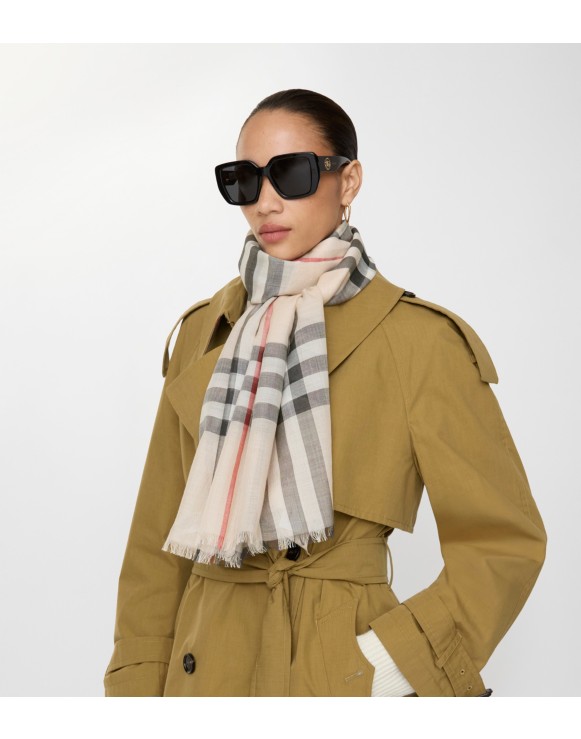 メンズ ライトウェイトスカーフ | Burberry® 公式サイト