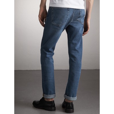 burberry blue jeans