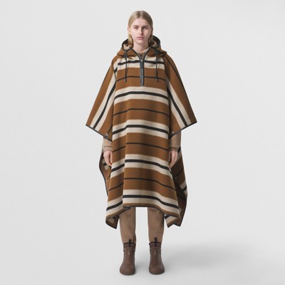 burberry hooded poncho