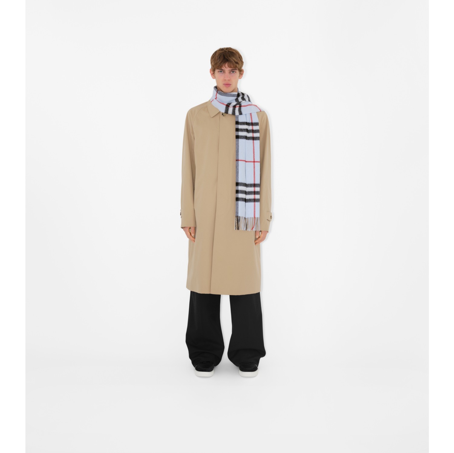 Sciarpa in cashmere Check