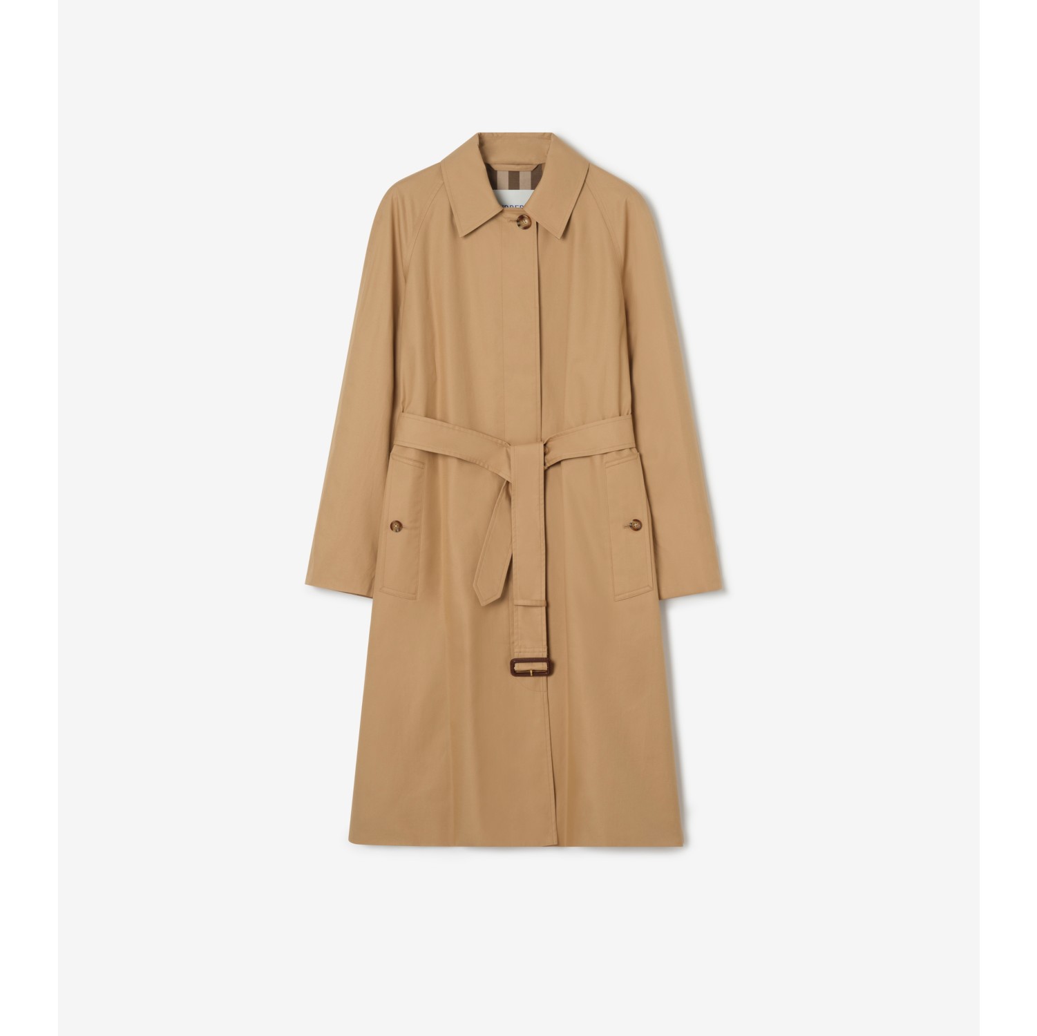 Long Cotton Car Coat