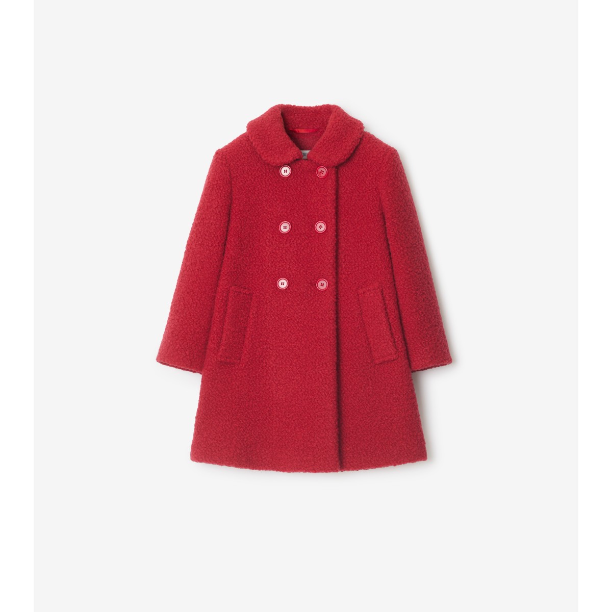  Check Bouclé Coat