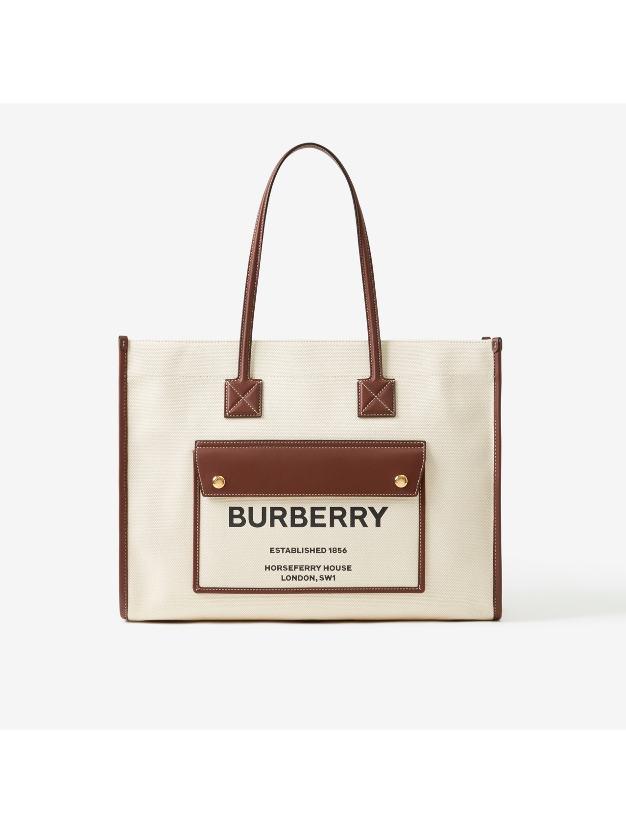 Introducir 50+ imagen burberry canvas bag sale