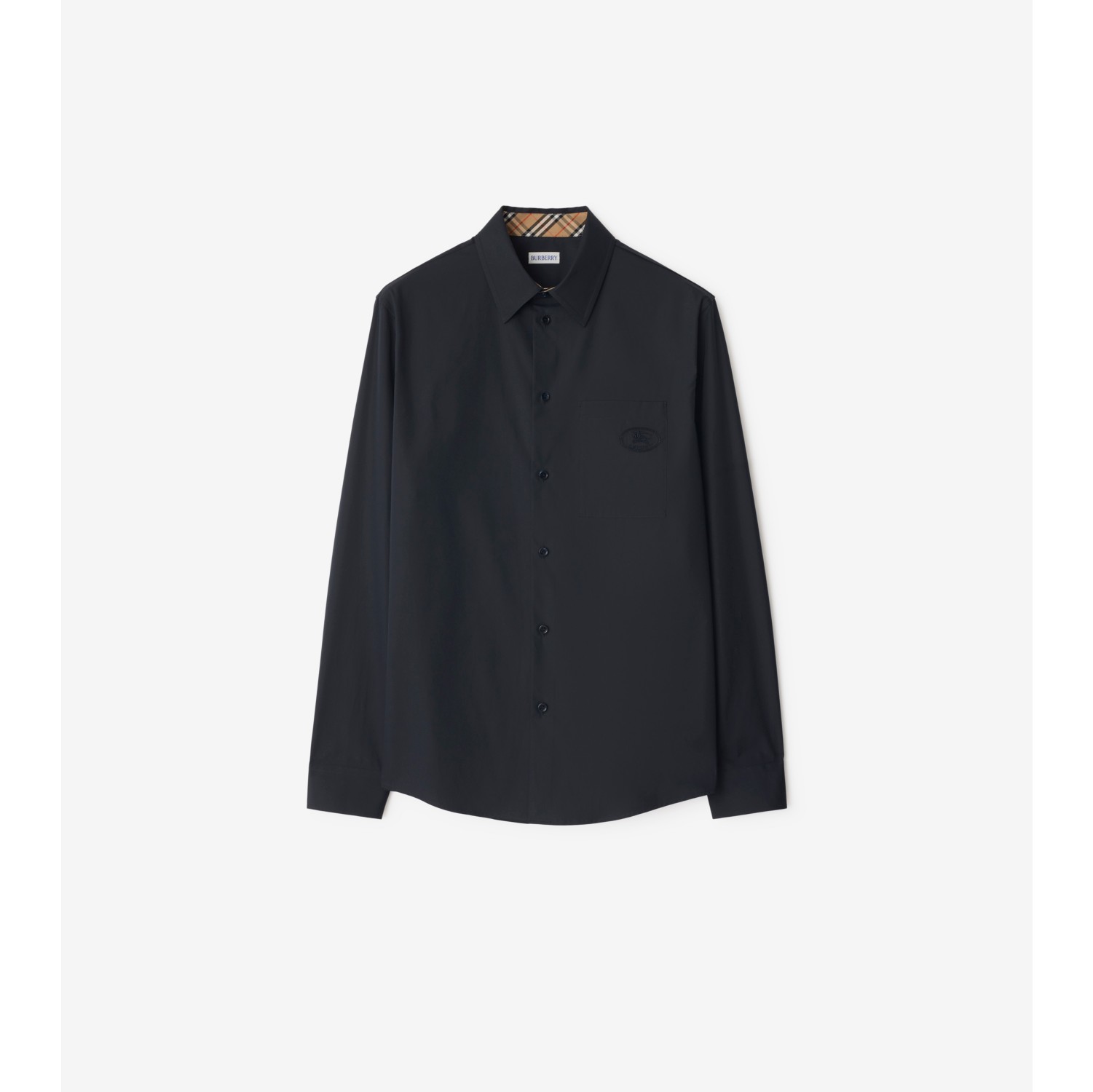 Chemise en popeline de coton